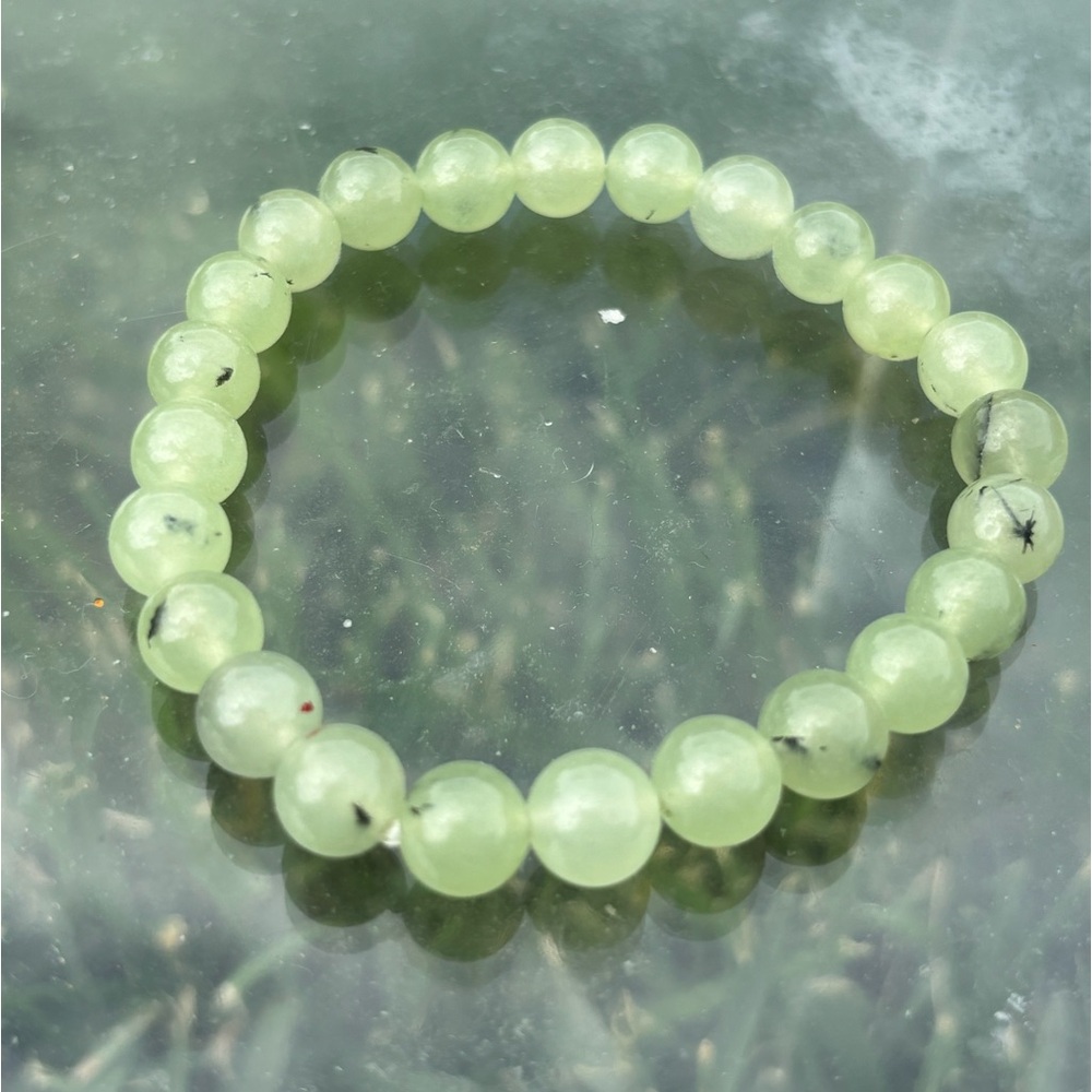 Prehnite crystal bracelet✨